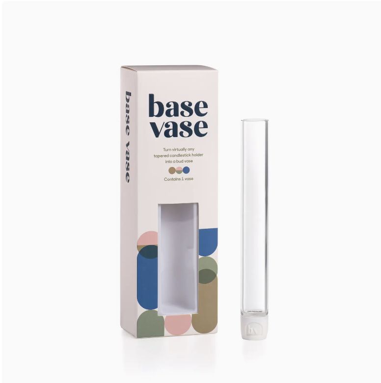 BASE VASE-1 PACK-CLEAR