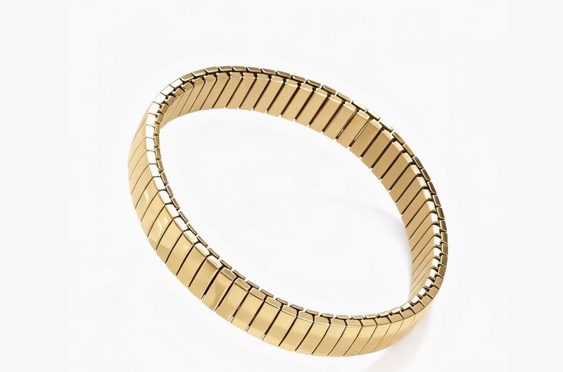 GOLD ICON TILE BRACELET