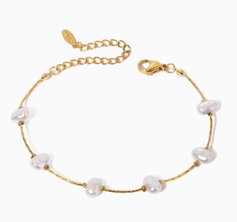 SCATTERED PEARL BRACELET