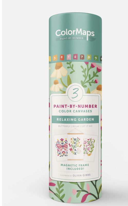 COLORMAPS PAINT BY NUMBER - RELAXING GARDEN
