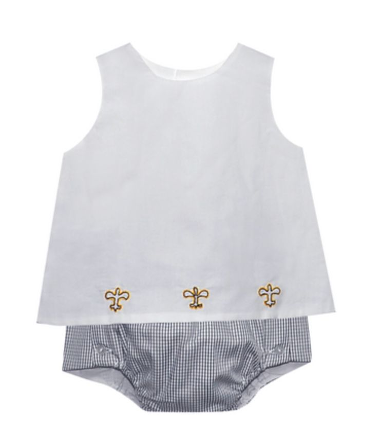 BLACK/GOLD DIAPER SET