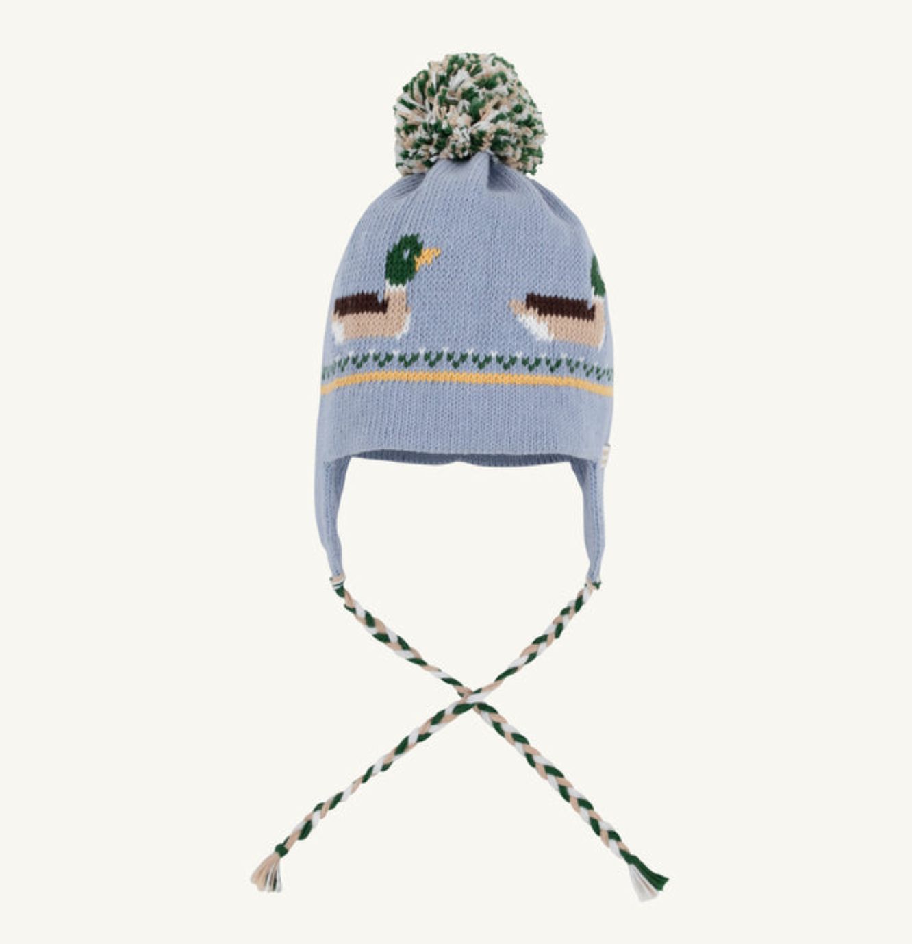 PARRISH POM POM HAT - SARASOTA SKY/ DUCKS