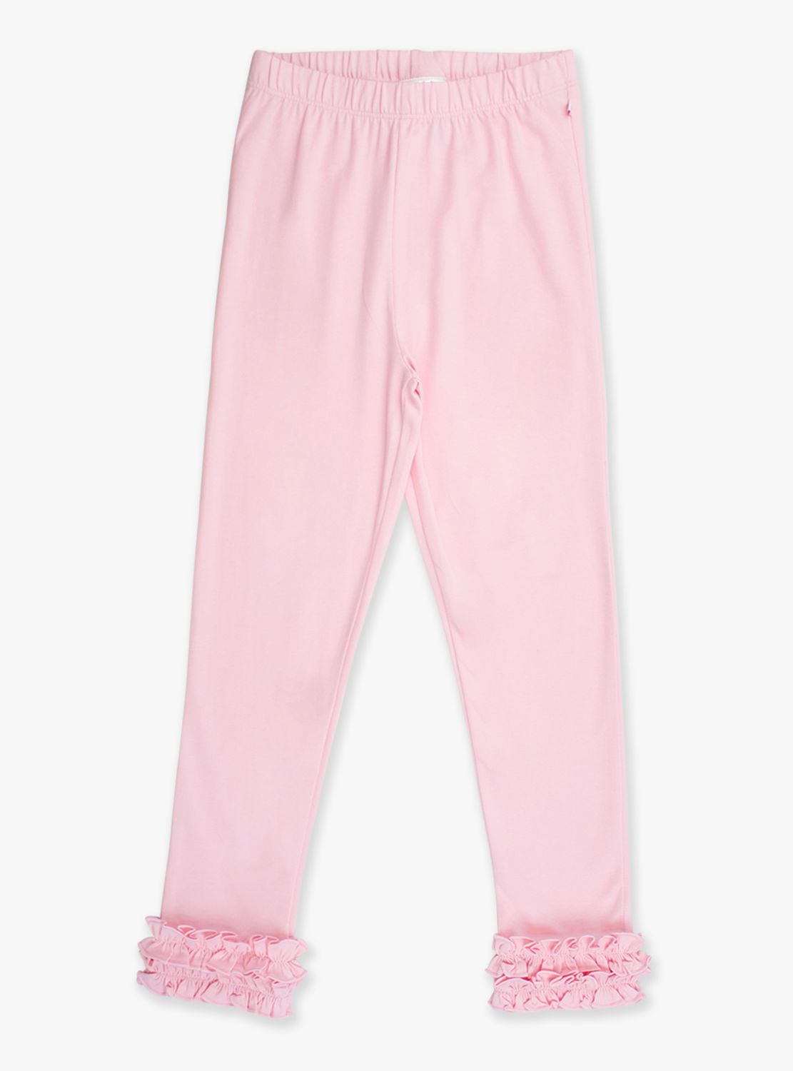 PINK RUFFLE LEGGINGS