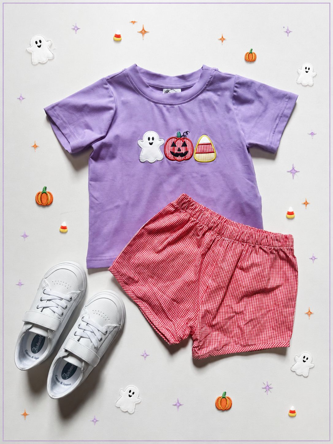 HALLOWEEN HAPPIES SHORT SET