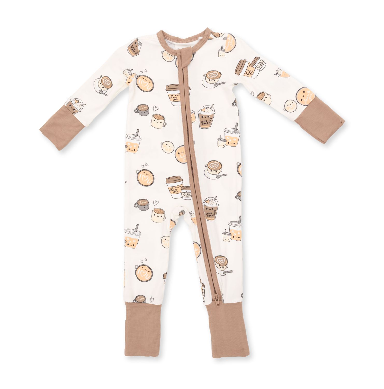LOVE YOU A LATTE - CONVERTIBLE ROMPER