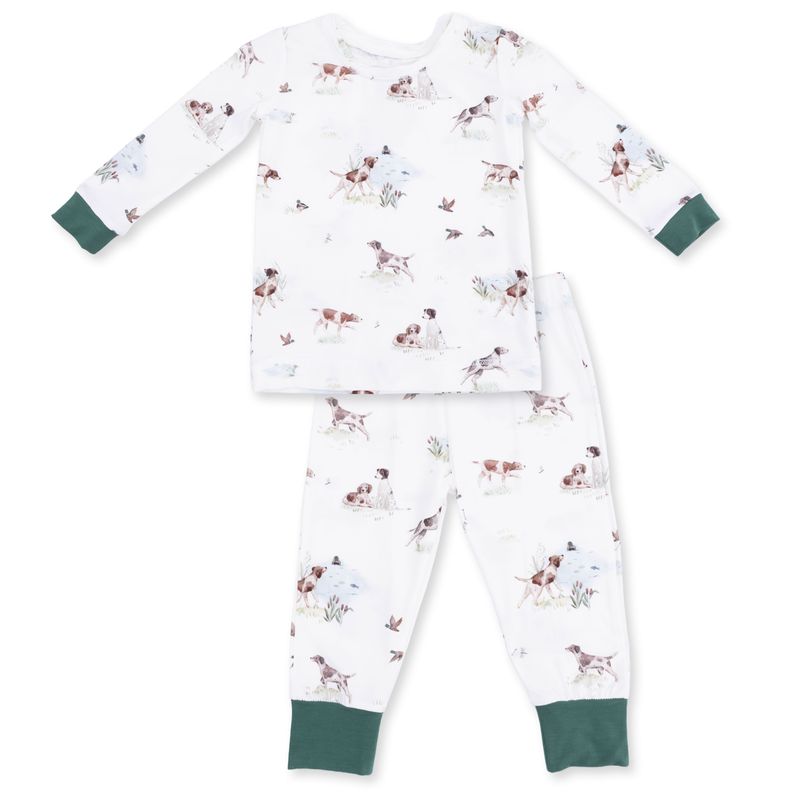 POINTER PUPS AND DUCK BUDDIES - LONG SLEEVE LOUNGEWEAR SET