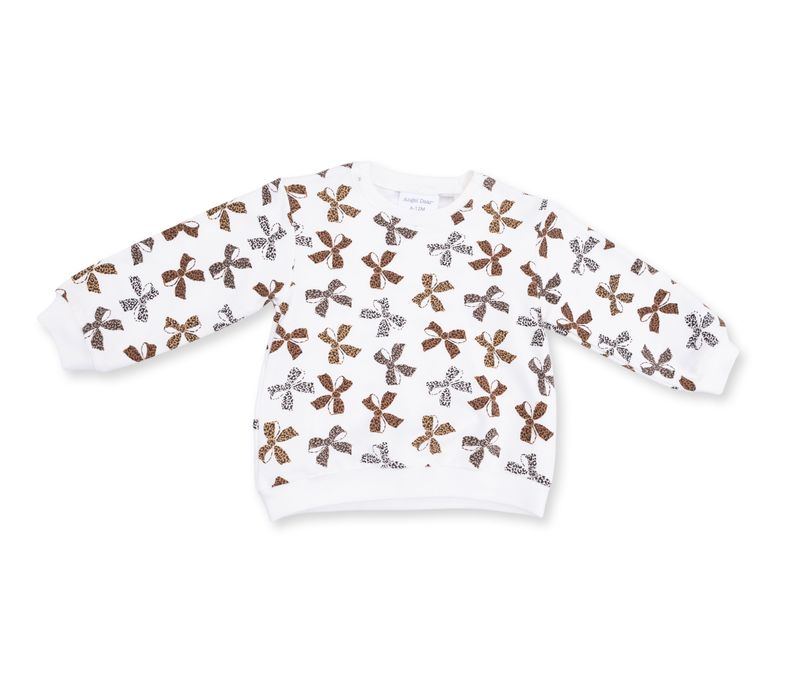 LEOPARD FRENCH TERRY - OVERSIZED SWEATSHIRT