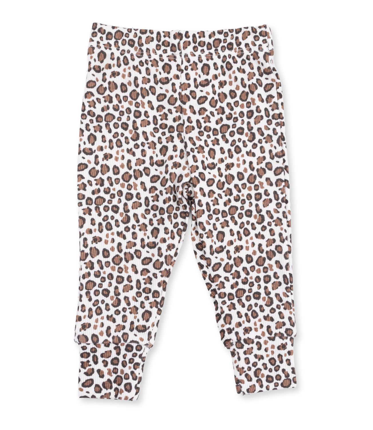 LEOPARD RIB - LEGGINGS