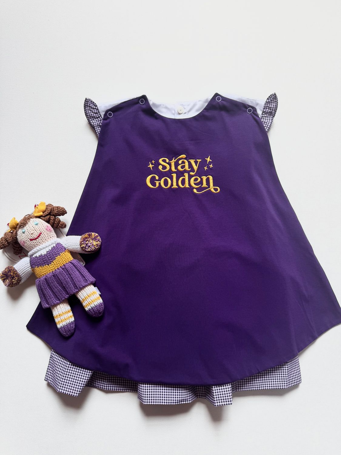 stay golden dress Midi dress