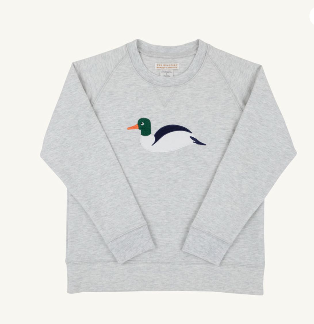 GRANTLEY GRAY - DUCK CREWNECK