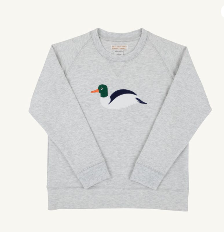 GRANTLEY GRAY - DUCK CREWNECK