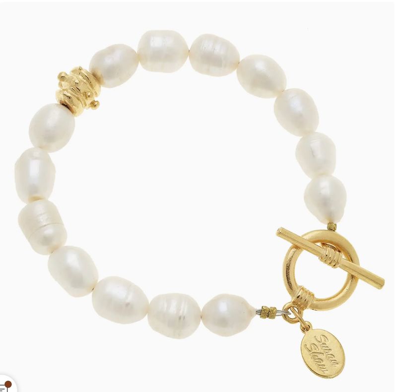 GENUINE FRESHWATER PEARL BRACELET
