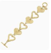 GOLD TOGGLE BRACELET