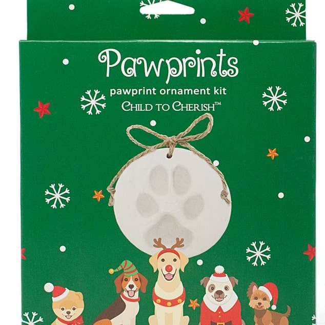 PAWPRINT KEEPSAKE ORNAMENT