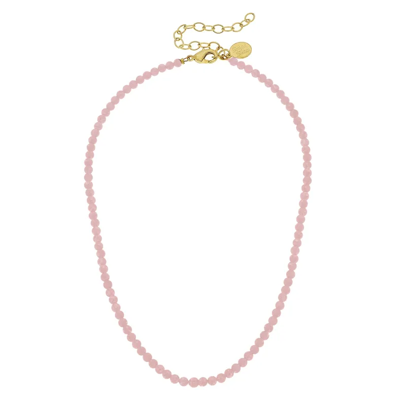 ALYS NECKLACE- LIGHT PINK