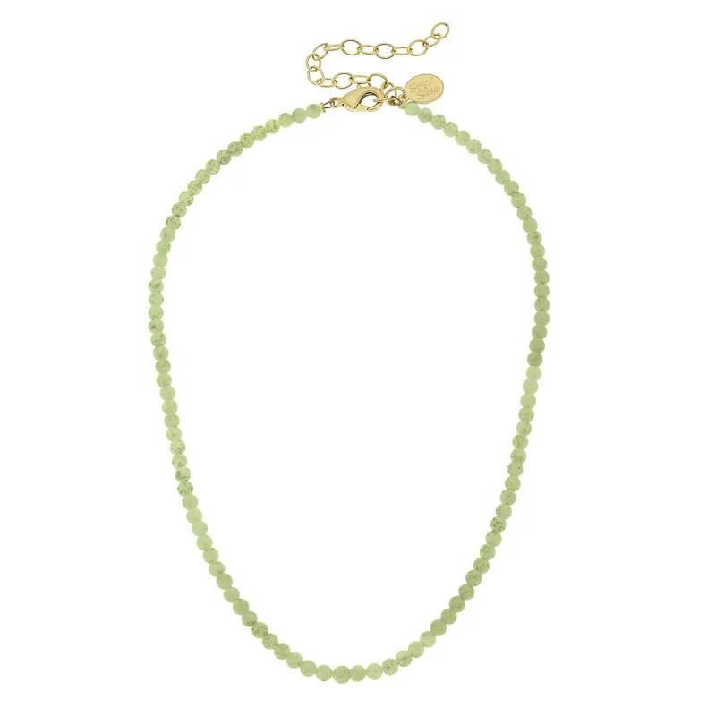 ALYS NECKLACE- LIGHT GREEN