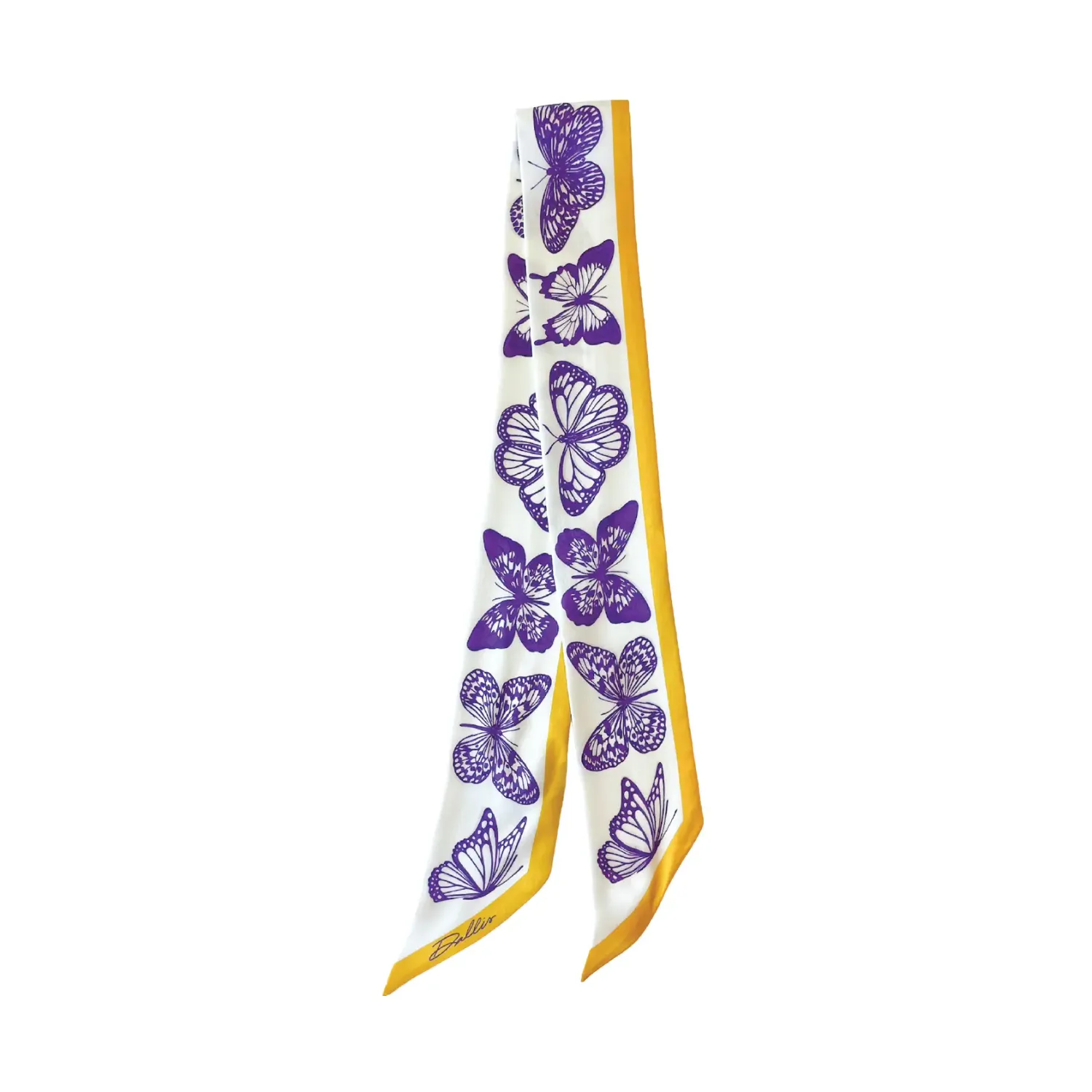 THE MARIPOSA TWILLY IN PURPLE &amp; GOLD