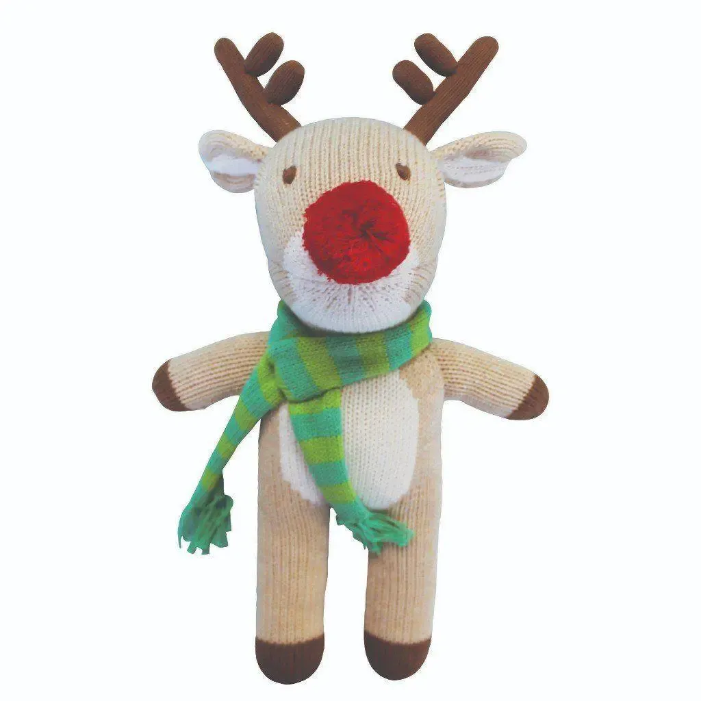 ROONEY THE REINDEER KNIT DOLL