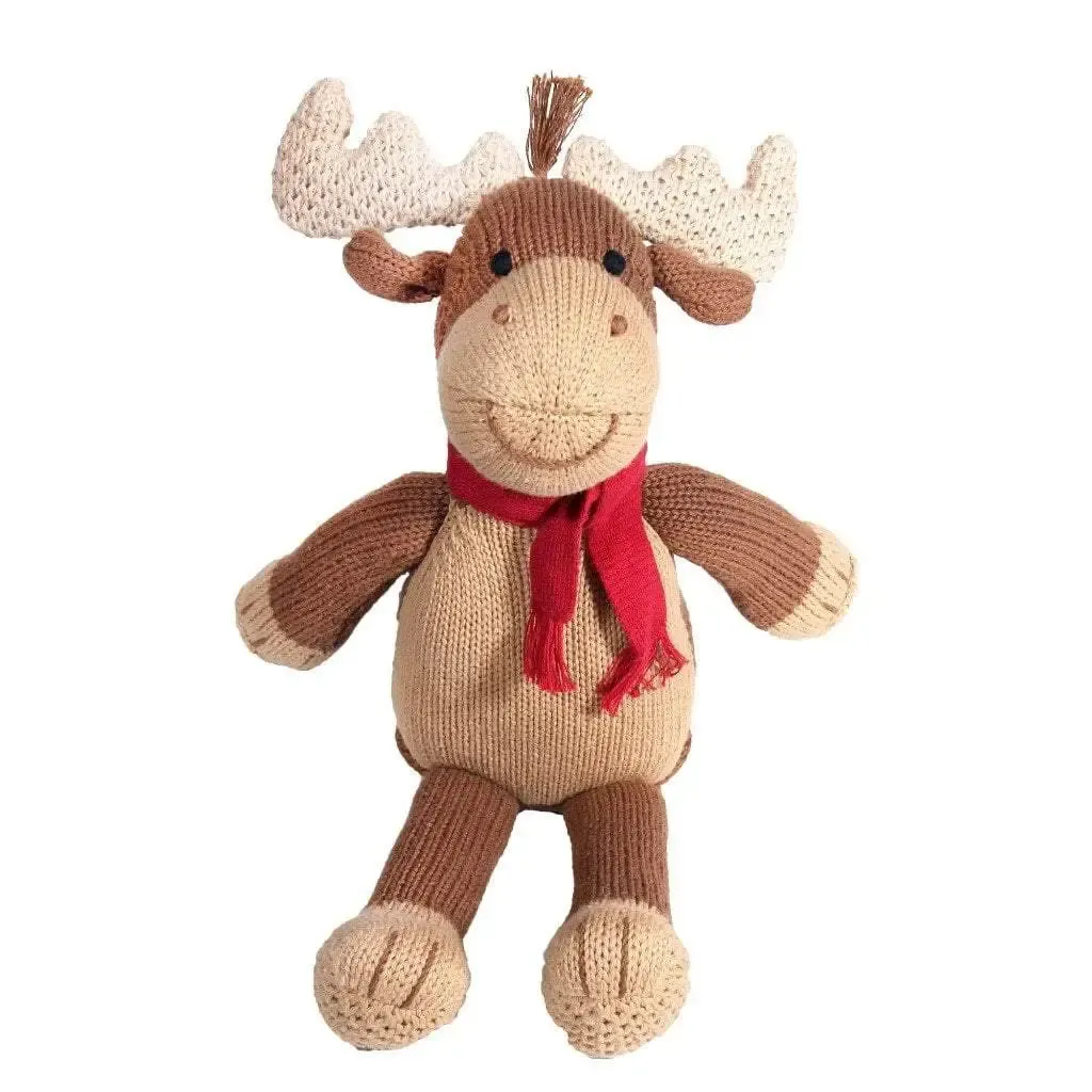 MARLEY THE MOOSE KNIT DOLL