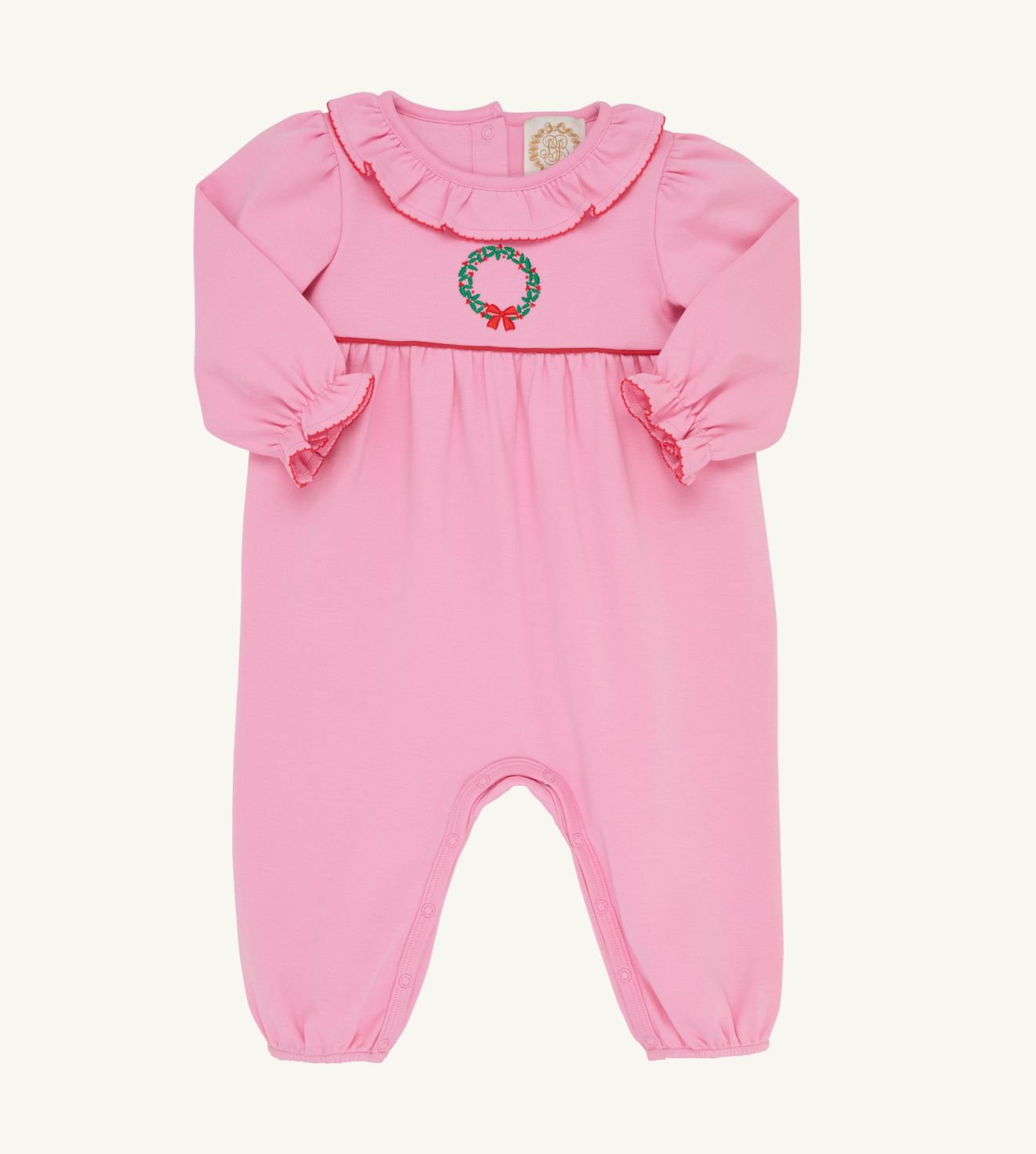 LONG SLEEVE RAMONA RUFFLE ROMPER