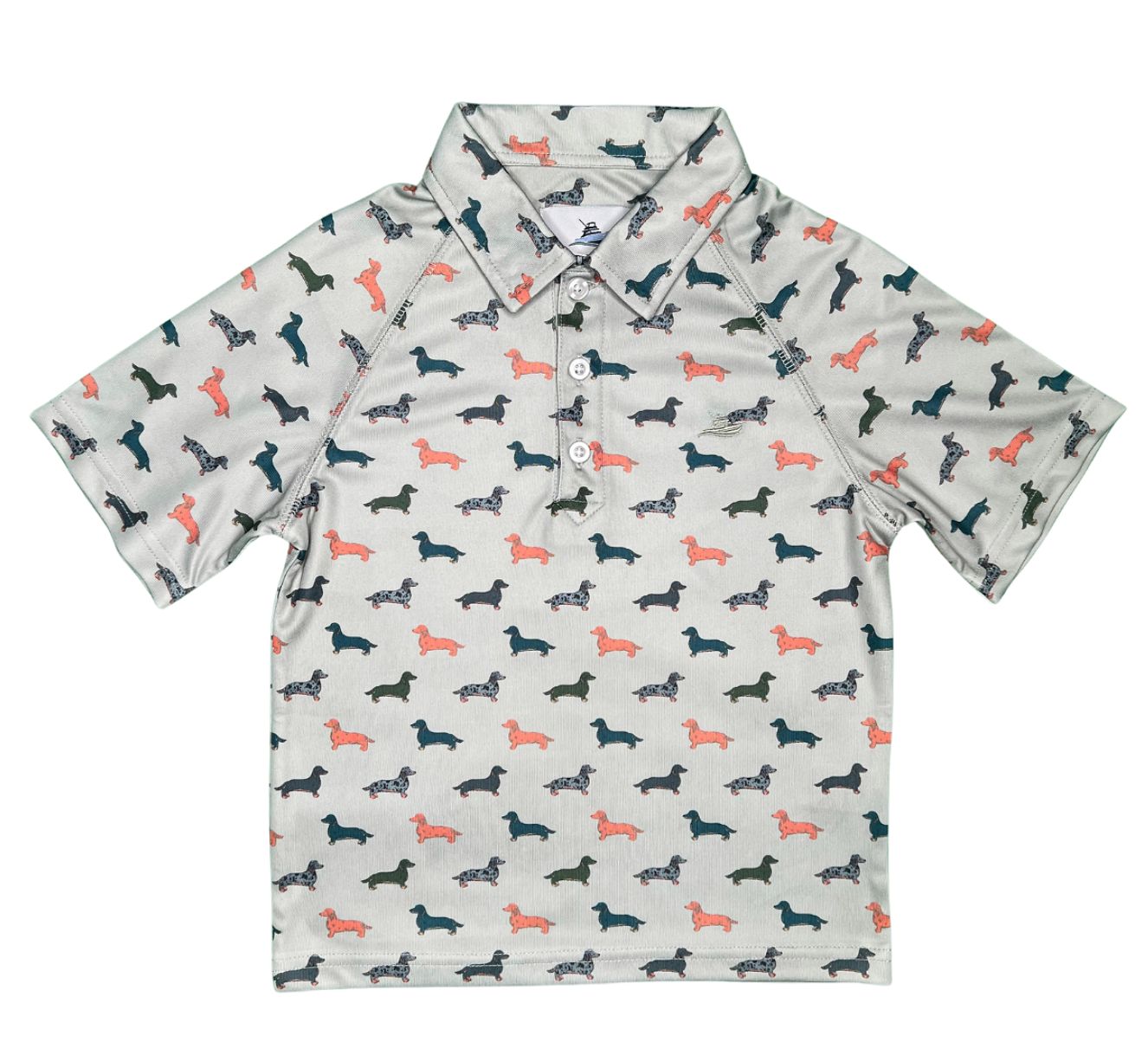 SHORT SLEEVE POLO- WEINER DOGS