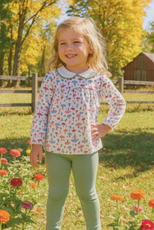MUSHROOM LEGGINGS GIRL SET