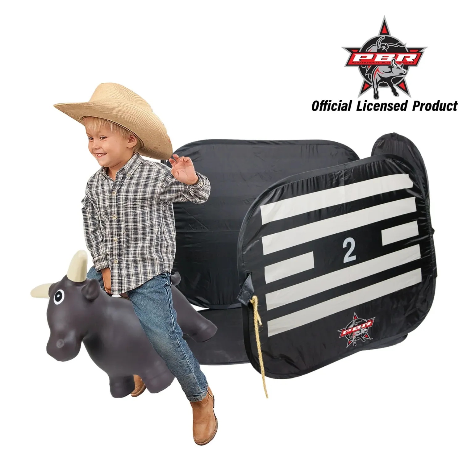 LIL' BUCKER BULL &amp; PBR BUCKING CHUTE