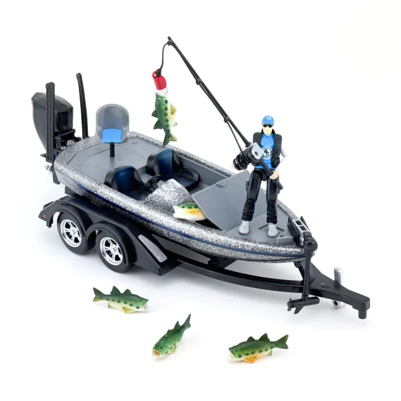 BASS FISHING SET- SILVER