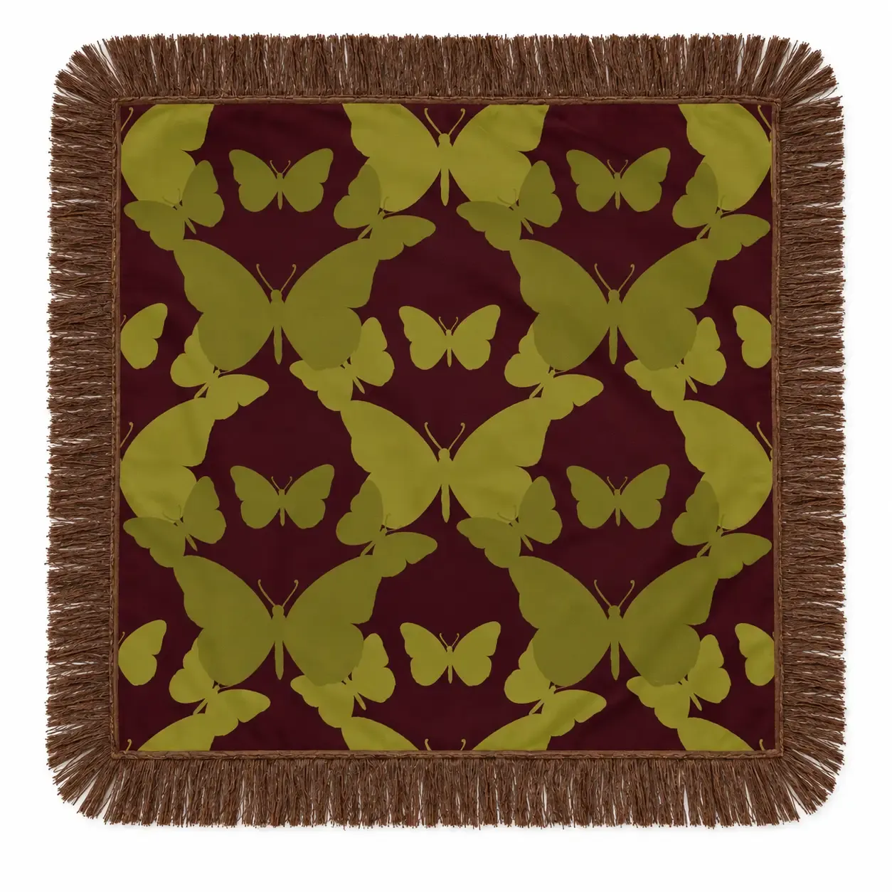 AUTUMN FLUTTER FRINGE SCARF