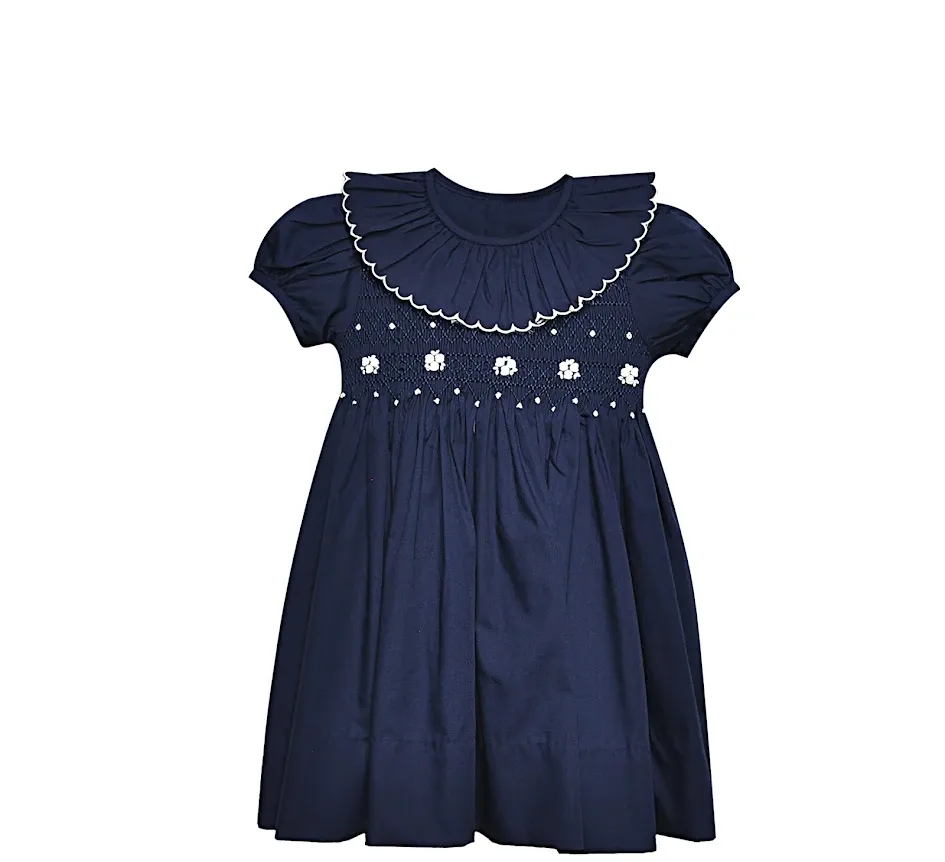 JULIETTE DRESS- NAVY