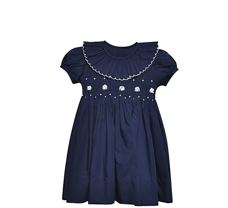 JULIETTE DRESS- NAVY
