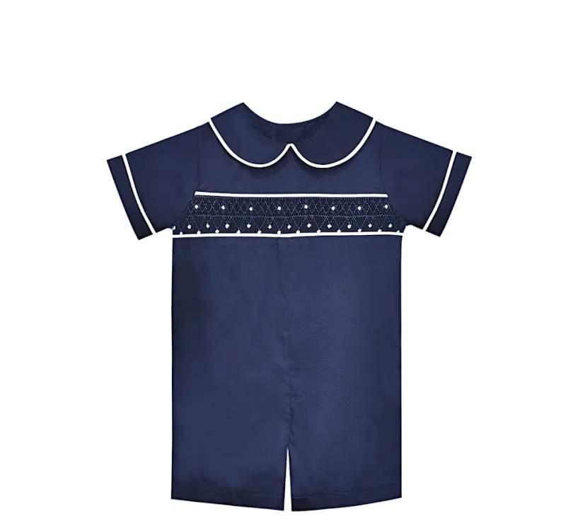 WILLIAMS ROMPER- NAVY