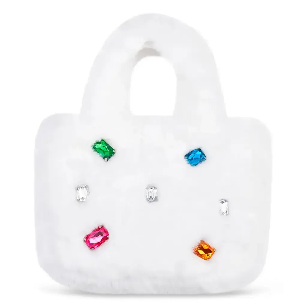 PLUSH GEM TOTE BAG