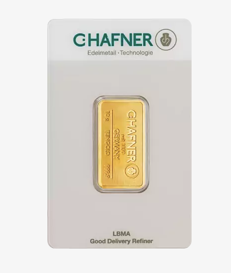 Lingotin 10 Grammes d'Or fin