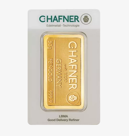 Lingotin 50 Grammes d'Or fin