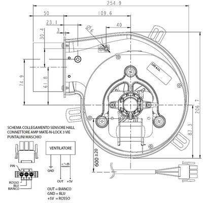 Uitlaatgas motor / Rookgas ventilator