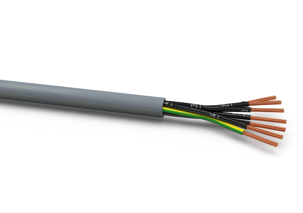 Stuurstroomkabel FLEX JZ 5x1,5 mm2 per meter