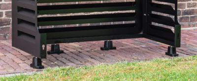 Floli Voetsteunen set A 4 Stuks voor Aluminium Airco Covers Medium & Large.