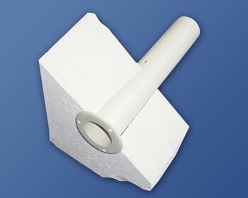 Muurdoorvoer voor koelleiding, Ø65mm x 350mm