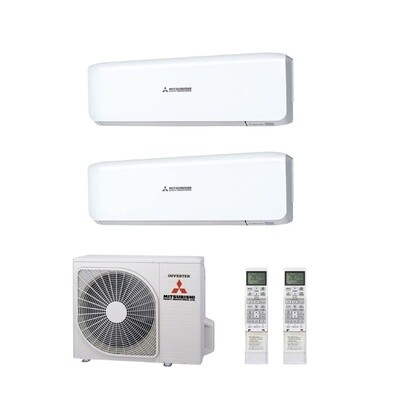Mitsubishi Heavy Industries Duo split 7.1kW/24000Btu SCM71ZS-W + 3.5kW SRK35ZS-W &amp; 5.0kW SRK50ZS-W A++