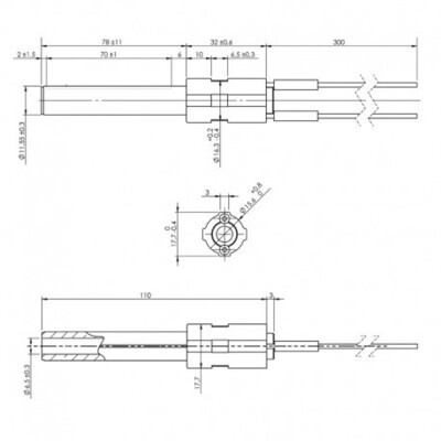 Keramische gloeispiraal PSx-2