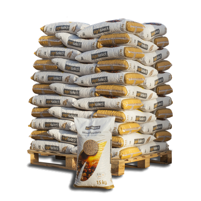 Agriselect pellets, 65 zakken 975 kg