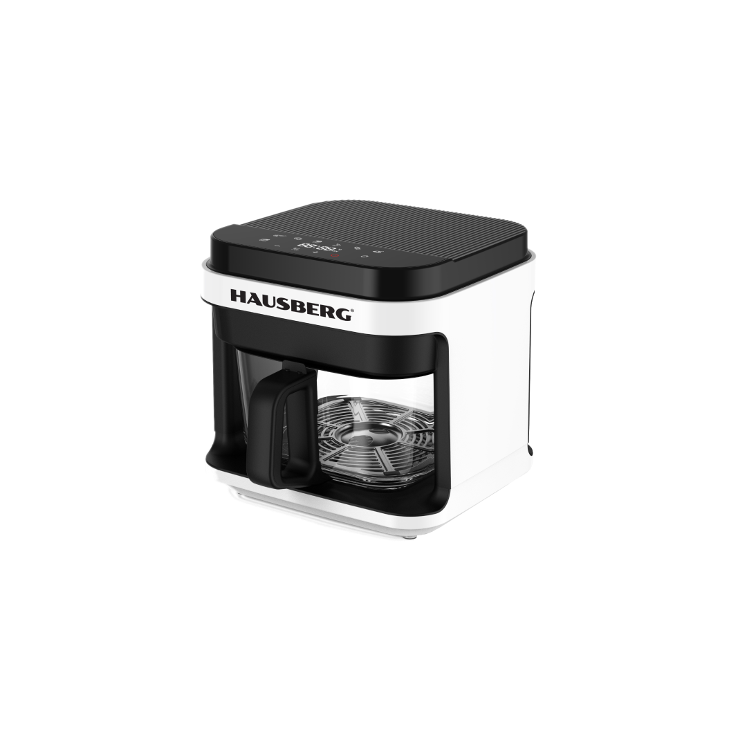 Hausberg Elektrische Digitale Airfryer Met Glazen Pot HB-2345