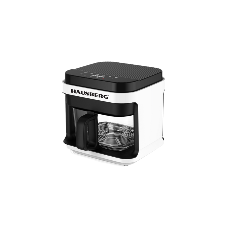 Hausberg Elektrische Digitale Airfryer Met Glazen Pot HB-2345