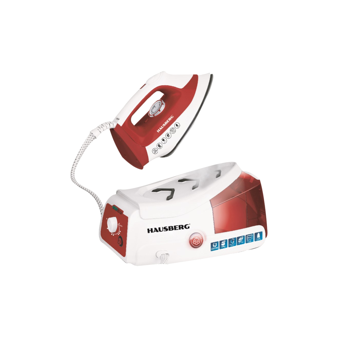 Hausberg Elektrisch Strijk Ijzer Met Stoomketel HB-7920RS