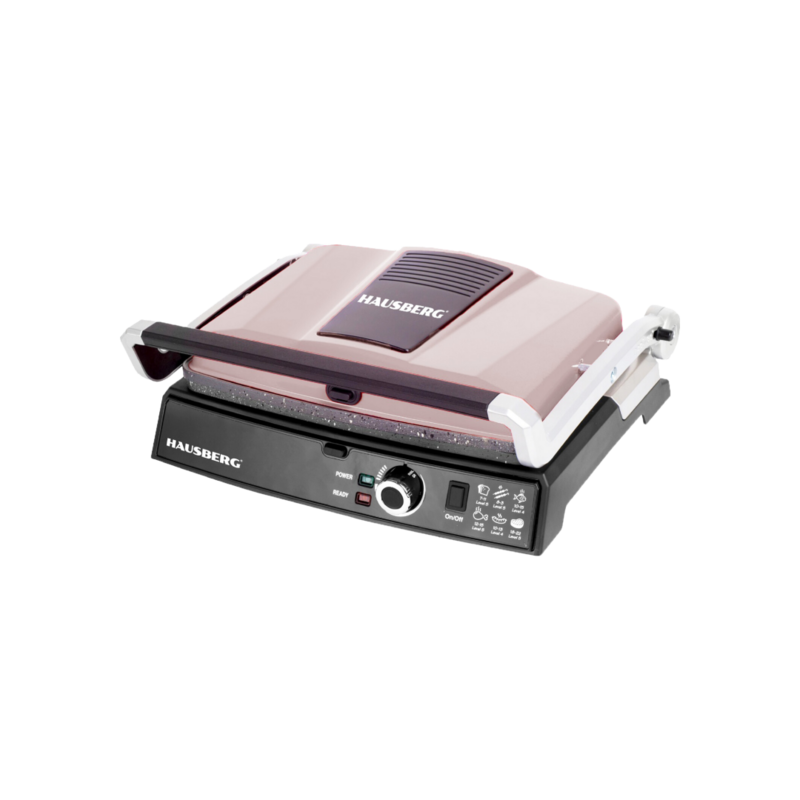 Hausberg Elektrische Sandwichmaker en Grill  HB-633ROSEGOLD