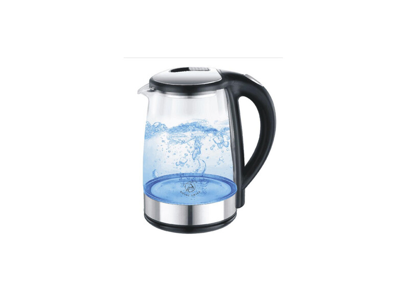 Royal Swiss Elektrische Glazen Waterkoker 2.2L