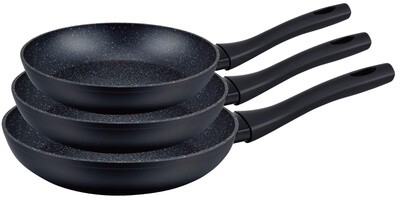 Royal Swiss Set van 3 Stenen Pannen 20/24/28
