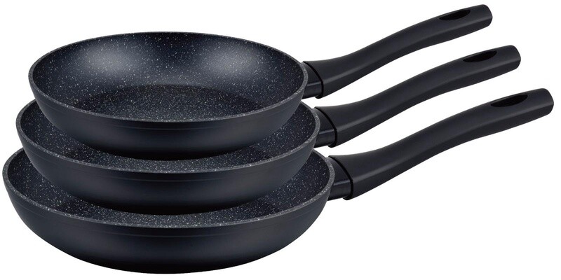 Royal Swiss Set van 3 Stenen Pannen 20/24/28
