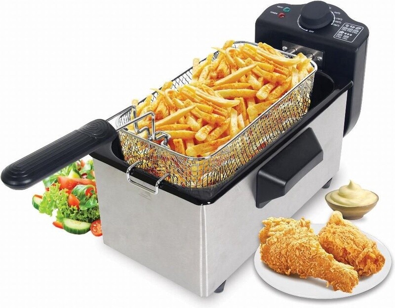Royal Swiss Friteuse 3 Liter RVS  2000 Watt